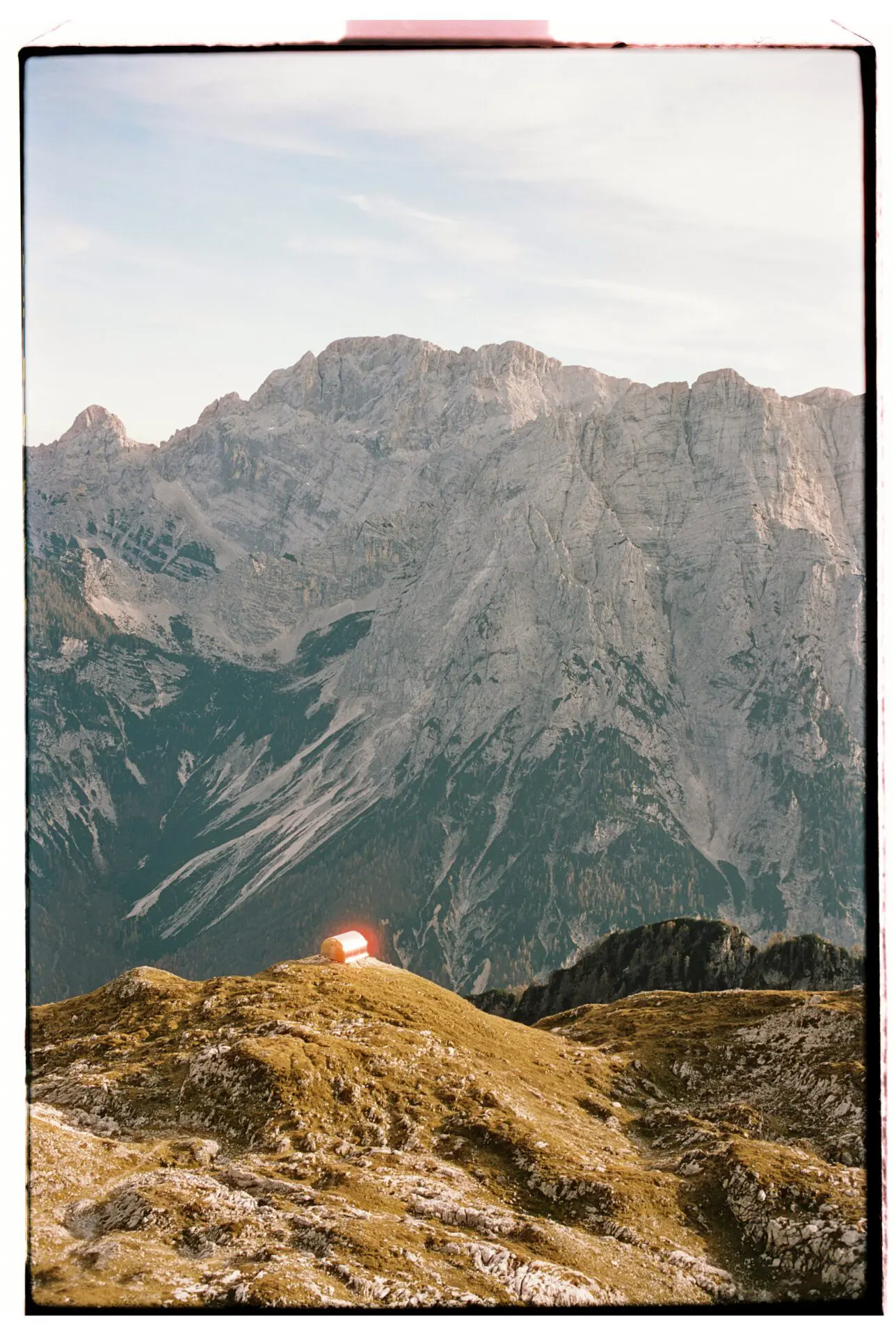 Bivak II glowing on Cinestill 50D